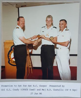 1986 Promotion Sgt Cooper

Scanned by Pat Guevremont
