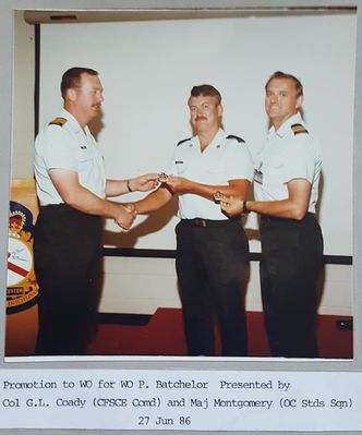 1986 Promotion WO Batchelor

Scanned by Pat Guevremont

