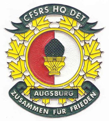 CFSRS HQ Det Augsburg Crest
