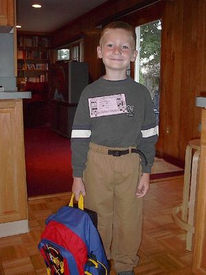 1st Day of school  4 Sep 2003
