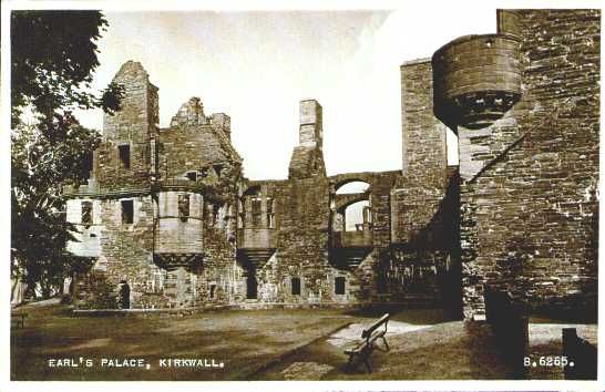 Postcard of the Earl's Palace, Kirkwall
Postcard of the Earl's Palace, Kirkwall
