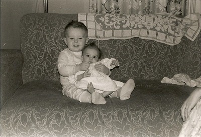 Mike Bostwick and Denise
Me holding my sister Denise 1958
