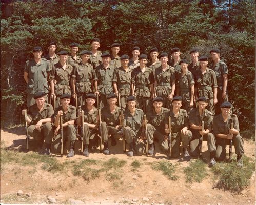 7627 platoon picture while at Granville

