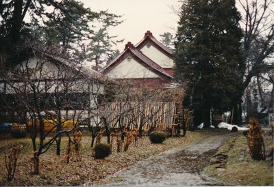Maintenance buildings for the Hirosaki castle?
